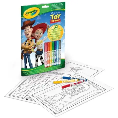 Legnépszerűbb Toy Story 5 kifestő és foglalkoztató filctollakkal