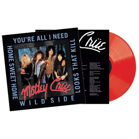 Biztonságos fizetés SP Mötley Crüe: You're All I Need EP - Girls, Girls, Girls 35th Anniversary EP RSD Black Friday Edition