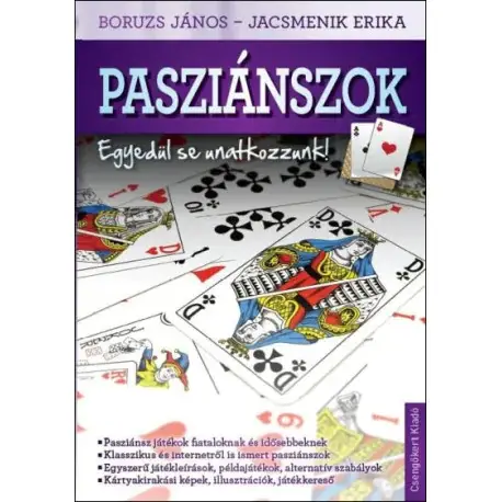 Pasziánszok - Egyedül se unatkozzunk! Olcsó