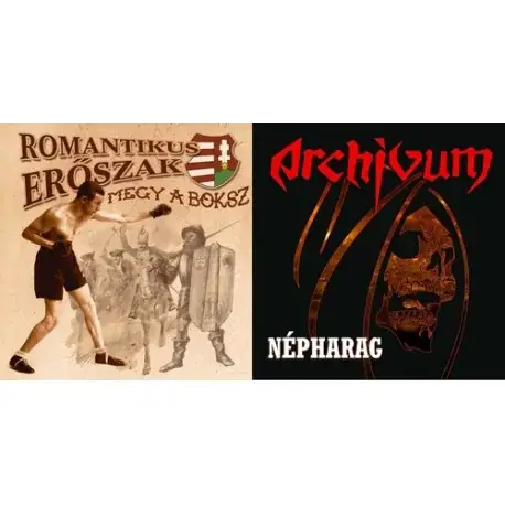 CD Romantikus Erőszak / Archívum: Megy a Boksz / Népharag Azonnal elérhető