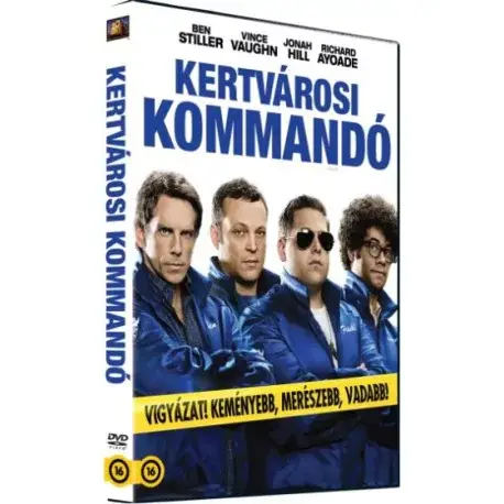 Azonnal elérhető DVD Kertvárosi kommandó