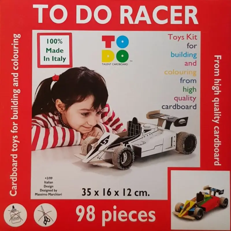 Versenyautó - Racer, 98 darabos Prémium