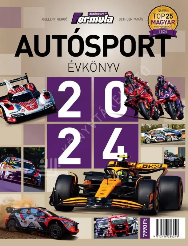 Kihagyhatatlan ajánlat Autósport évkönyv 2024