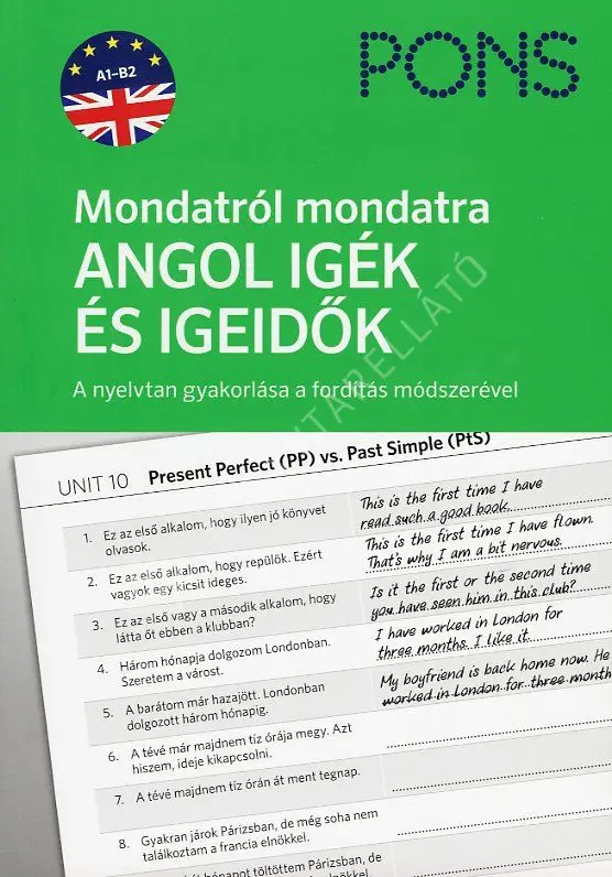 PONS Mondatról mondatra ANGOL IGÉK ÉS IGEIDŐK Outlet