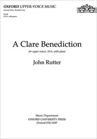 Különleges ajánlat A Clare Benediction byRutter, John;