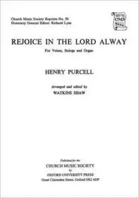 Rejoice in the Lord alway byShaw, Watkins; Kedvezmény